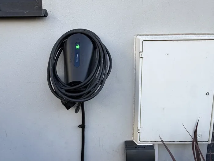 EV charge point by Cann's Electrical, Cardiff
