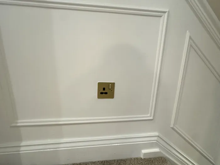 Sockets and finishes by Cann's Electrical, Cardiff
