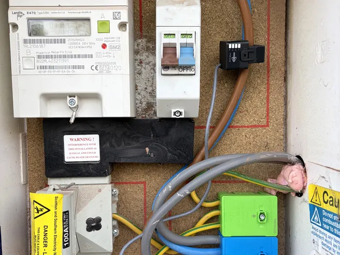 Supply and rewire work by Cann's Electrical, Cardiff